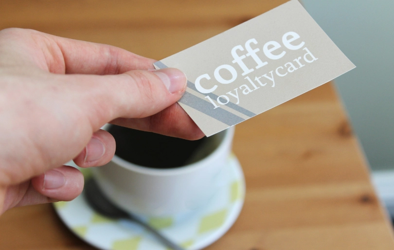 Coffee Shop loyalty card