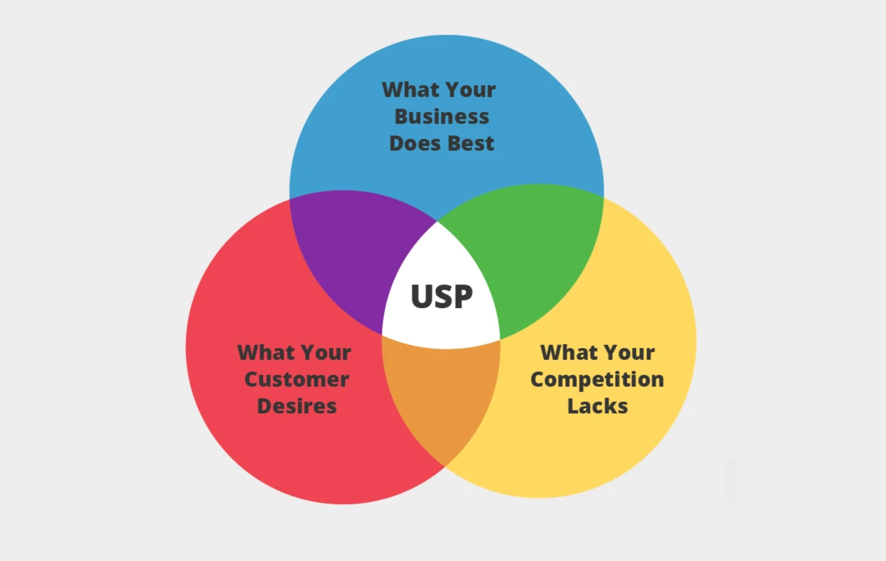 Identifying Unique Selling Proposition (USP) Infographic