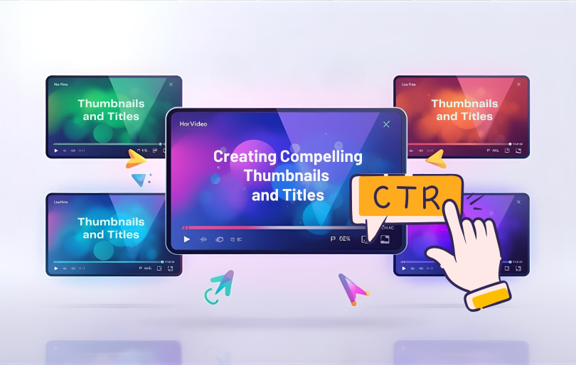 A Monitor Screen and Four Monitors around