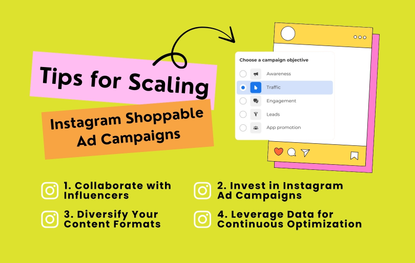 Tips for Scaling Instagram Shoppable Ad Campaigns