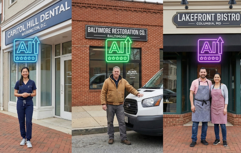 Three Different DMV Businesses and their Business Owners
