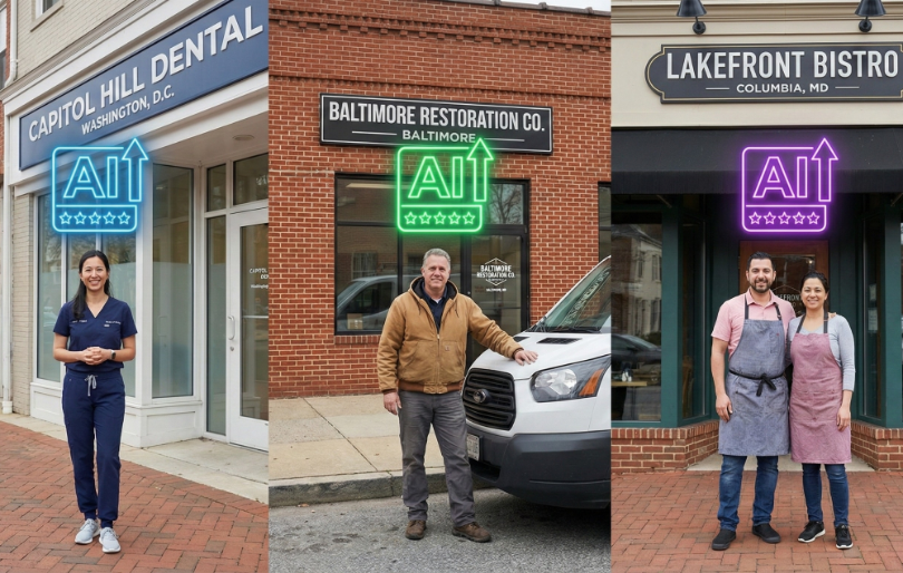 Three Different DMV Businesses and their Business Owners