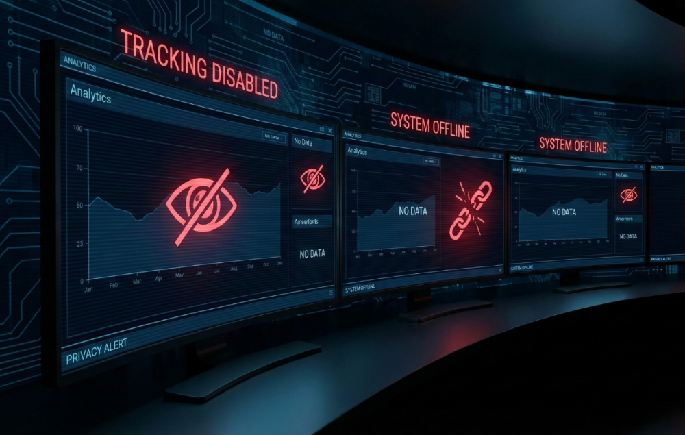 TrackingOff Tracking Disables Shows on Screens