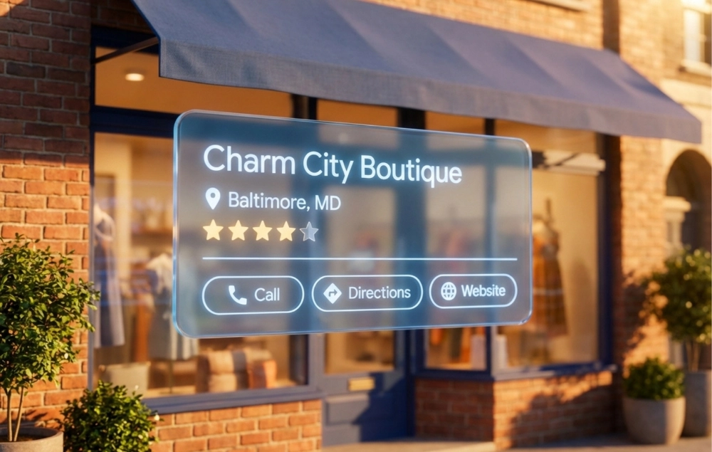 Digital marketing dashboard showing analytics