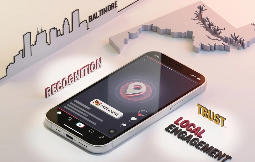 Localized digital marketing engagement display