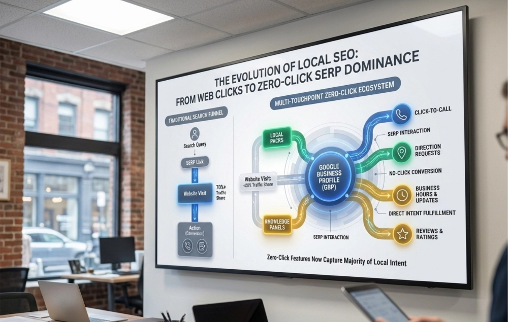 Evolution of local search infographic