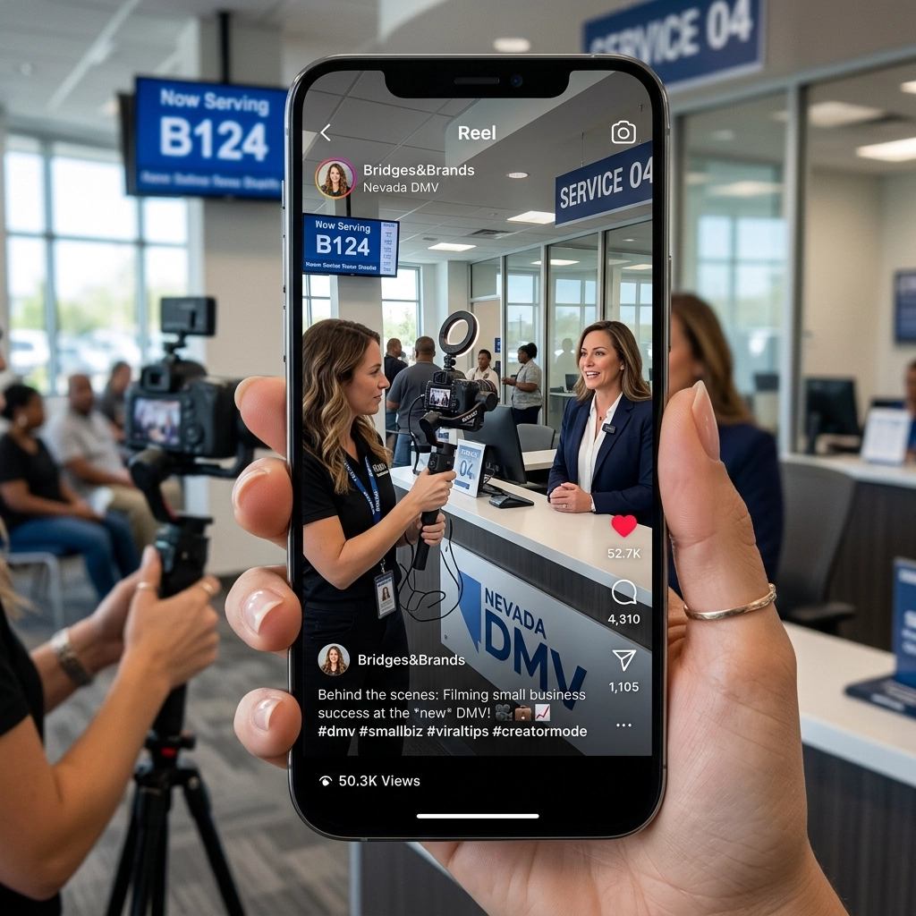 Short-form video content creation for DMV businesses